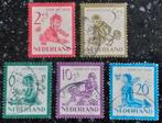POSTZEGELS NEDERLAND 1950 KINDERZEGELS GESTEMPELD, Verzenden, Na 1940, Gestempeld