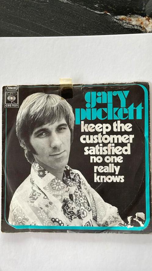 Gary Puckett: Keepthecustomersatisfied,Noonereallyknows, Cd's en Dvd's, Vinyl Singles, Gebruikt, Pop, Ophalen of Verzenden