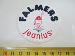 sticker FALMERS jeanius, Ophalen, Zo goed als nieuw