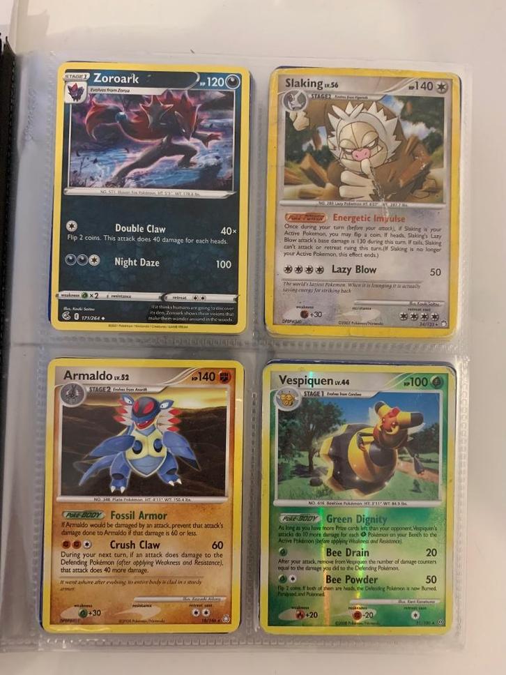 Pokemonkaarten vanaf €0,24 t/m €10,00, Hobby en Vrije tijd, Verzamelkaartspellen | Pokémon, Zo goed als nieuw, Meerdere kaarten