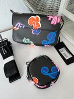 NIEUW > Aparte Black Bananas Bomb Schoudertasje / 12x19x6,5, Ophalen of Verzenden, Nieuw, Zwart, Overige merken