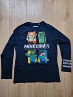 Minicraft shirt langemouwen, Ophalen of Verzenden, Zo goed als nieuw, Jongen of Meisje, Shirt of Longsleeve
