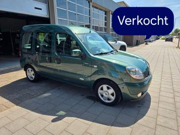 Renault Kangoo Benzine 1.6 16V 2007 Groen beschikbaar voor biedingen