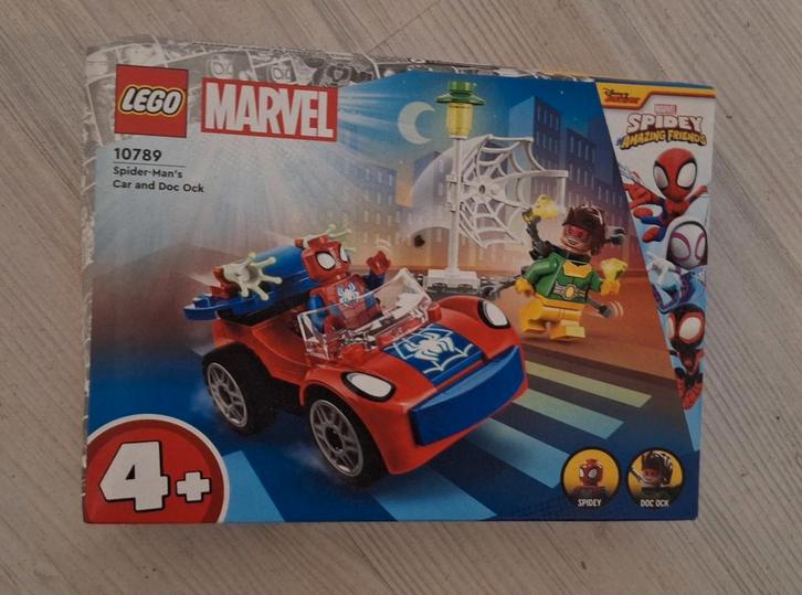 LEGO Marvel 10789 Spider-Man's Auto & Doc Ock, Kinderen en Baby's, Speelgoed | Duplo en Lego, Nieuw, Lego, Complete set, Ophalen of Verzenden