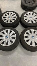 Winterbanden Set 205/60R16 - Michelin, Continental, Auto-onderdelen, Banden en Velgen, Gebruikt, 16 inch, Banden en Velgen, Personenwagen