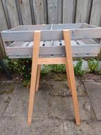 Planttafel krat tafel bijzettafel, Ophalen, 55 tot 75 cm, 60 cm of meer, Rechthoekig