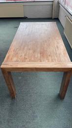 Mooie houten eettafel, Huis en Inrichting, Tafels | Eettafels, Ophalen, Gebruikt