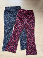 Meisje broek met wijde pijp maat 128 Ter Stal 2 stuks, Ophalen of Verzenden