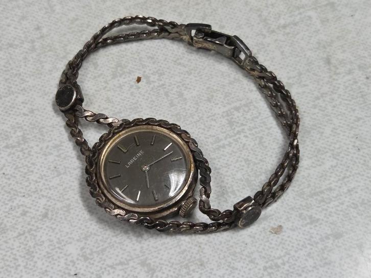 Vintage Lareine Zilveren Dameshorloge, Antiek en Kunst, Antiek | Goud en Zilver, Ophalen of Verzenden