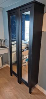 2 HEMNES Ikea kasten zwart/donker, links en rechts, Ophalen, Kast met spiegel, 50 tot 100 cm, 150 tot 200 cm