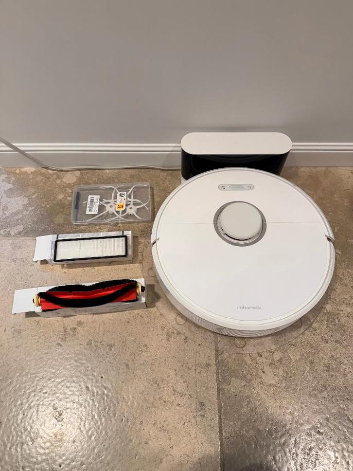 Roborock S6 Robotstofzuiger + Nieuwe Onderdelen, Witgoed en Apparatuur, Stofzuigers, Gebruikt, Robotstofzuiger, Minder dan 1200 watt
