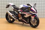 BMW S1000RR wht/blue 1:12, Hobby en Vrije tijd, Modelauto's | 1:5 tot 1:12, Info@geerligsdejong.com, 7007CL Doetinchem, E & R Modelauto Geerligs