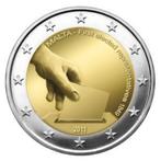 2 Euro Malta 2011 - Eerste Verkiezing vna 1849 - UNC, Postzegels en Munten, Munten | Europa | Euromunten, Verzenden, Malta, 2 euro