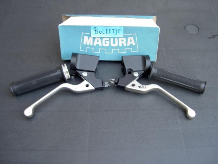 set orig. nos magura blokhandels met de knikgrepen., Fietsen en Brommers, Brommeronderdelen | Zundapp, Nieuw, Overige typen, Ophalen of Verzenden