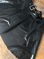 Open Skater Rok / Latex / Maat S, Verzenden, Zwart, Overige typen