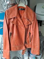 Lederen dames jasje, Only, Oranje, Ophalen of Verzenden, Maat 36 (S)