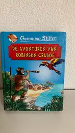 Geronimo Stilton - De avonturen van Robinson Crusoe, Ophalen of Verzenden, Zo goed als nieuw, Geronimo Stilton; Daniel Defoe