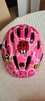 Roze Kinderhelm met Lieveheersbeestjes en Bijtjes, Ophalen of Verzenden, Gebruikt, Jongen of Meisje