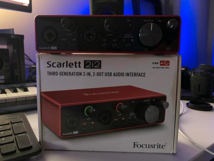 Focusrite SCARLETT 2I2 3RD GENERATION, Computers en Software, Pc speakers, Ophalen of Verzenden