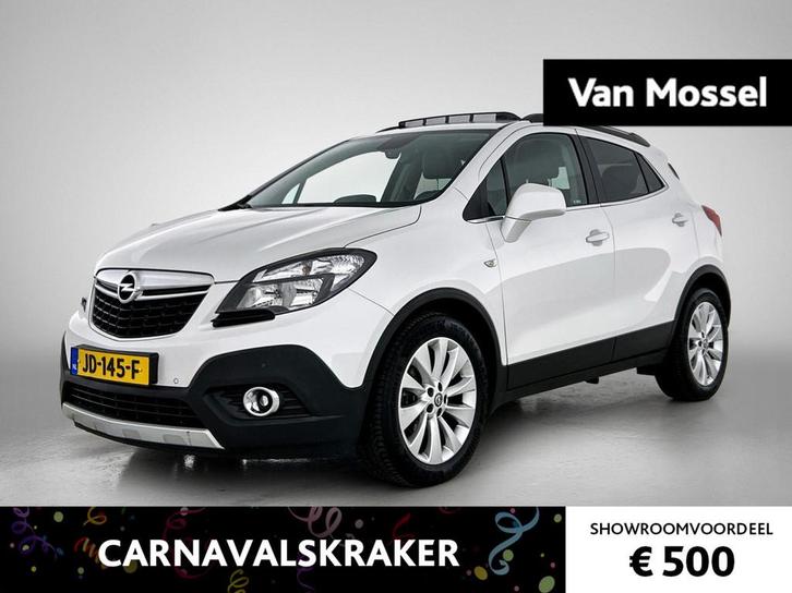 Opel Mokka 1.4 T Cosmo | 140pk | Elektrisch Schuif/kanteldak, Auto's, Opel, Bedrijf, Te koop, Mokka, ABS, Achteruitrijcamera, Airbags