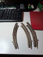 Fleischmann bochtwissels 9168/9169, Gebruikt, Gelijkstroom, Fleischmann, Rails