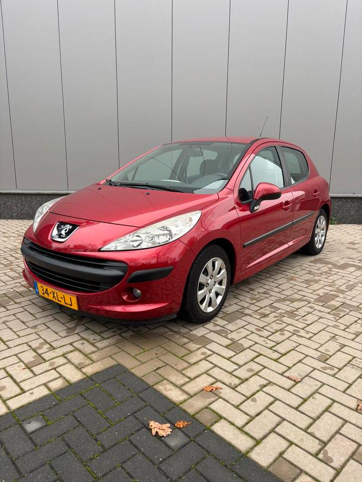 Peugeot 207 1.4 16V 5DRS 2007 Rood, Auto's, Peugeot, Particulier, Benzine, C, Hatchback, Handgeschakeld, Origineel Nederlands