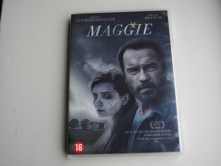 Maggie (2015, Arnold Schwarzenegger, Abigail Breslin) DVD, Cd's en Dvd's, Dvd's | Horror, Zo goed als nieuw, Vanaf 16 jaar, Ophalen of Verzenden