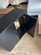 Zwart dressoir - 80x70x33 cm, Ophalen, Overige materialen, Gebruikt, 50 tot 100 cm