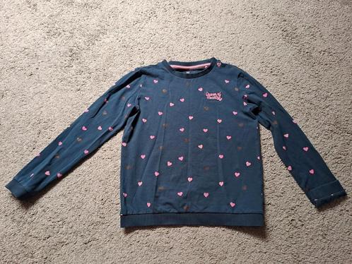 WE trui met hartjes maat 146/152, Kinderen en Baby's, Kinderkleding | Maat 146, Zo goed als nieuw, Meisje, Trui of Vest, Ophalen of Verzenden