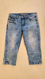 Geisha stoere capri jeans maat s/36, Kleding | Dames, Spijkerbroeken en Jeans, Blauw, W30 - W32 (confectie 38/40), Ophalen of Verzenden