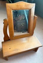 Kleine antieke kapspiegel, Ophalen of Verzenden, Rechthoekig, Minder dan 50 cm, Minder dan 100 cm