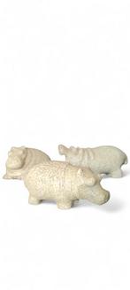 Orhan Okay vintage nijlpaard sculpturen, Ophalen of Verzenden