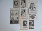 7 stuks De Gruyter koffie/thee reclames uit oude kranten., Verzamelen, Merken en Reclamevoorwerpen, Ophalen of Verzenden, Gebruikt