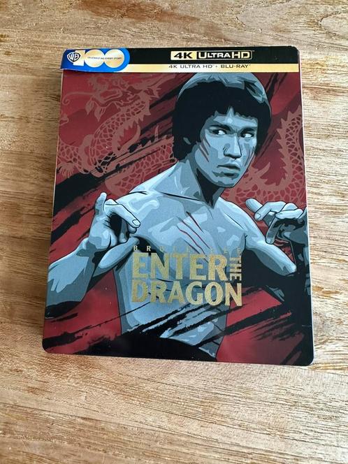 The Enter The Dragon 4K Ultra HD Blu-ray Steelbook ZGAN, Cd's en Dvd's, Blu-ray, Zo goed als nieuw, Verzenden