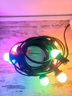 Prikkabel van 15 meter met gekleurde lampen, Tuin en Terras, Overige materialen, Minder dan 50 watt, Overige typen, Nieuw