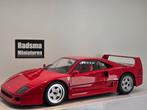 Ferrari F40 - 1987 Rood - 1:12 Norev, Hobby en Vrije tijd, Modelauto's | 1:5 tot 1:12, Auto, Norev, Ophalen of Verzenden, Zo goed als nieuw