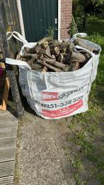 Bigbag haardhout gedroogt kan geladen worden met heftuck, Minder dan 3 m³, Ophalen of Verzenden, Overige houtsoorten, Blokken