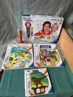 Tiptoi Starter Set incl. Pen + 3 Boeken, Ophalen of Verzenden, Zo goed als nieuw, Taal en Lezen, Met geluid