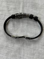 Fossil armband, Ophalen of Verzenden, Zo goed als nieuw, Zilver, Leer