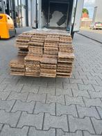 31 m2 Massief eiken parketvloer 18 cm breed 2 cm dik, 2e hands product geen info, 2e hands product geen info, Gebruikt, 10 tot 30 cm