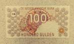 Bankbiljet 100 gulden 1992 Steenuil, cat. PL105.a / 124-1a, Postzegels en Munten, Bankbiljetten | Nederland, Verzenden, 100 gulden