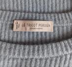 LE TRICOT PERUGUA CASHMERE Trui , Maat 42, Verzenden, Zo goed als nieuw, Maat 42/44 (L), Blauw