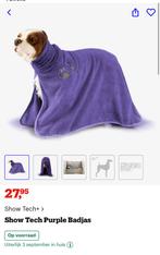 Showtech drydude honden badjas - M, Dieren en Toebehoren, Ophalen of Verzenden, Zo goed als nieuw, Hondenjas