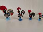 Set van 4 Portugese hanen 4 x haan Portugal oplopend in maat, Ophalen of Verzenden, Zo goed als nieuw, Dier