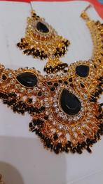 Ketting Set, Sieraden, Tassen en Uiterlijk, Overige materialen, Met strass, Ophalen of Verzenden, Zo goed als nieuw