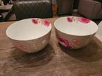 PIP studio floral servies - 2x schaal / bowl diameter 23cm, Ophalen of Verzenden, Overige stijlen, Porselein, Schaal of Schalen