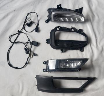 2019 VW TIGUAN LED DAGRIJVERLICHTING MISTLICHT PDC KAPPEN beschikbaar voor biedingen
