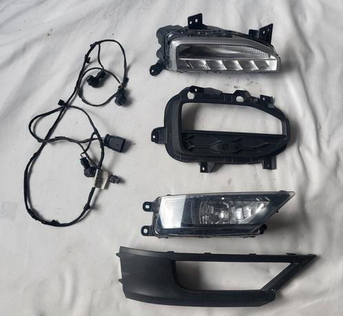 2019 VW TIGUAN LED DAGRIJVERLICHTING MISTLICHT PDC KAPPEN, Auto-onderdelen, Verlichting, Volkswagen, Gebruikt, Ophalen of Verzenden