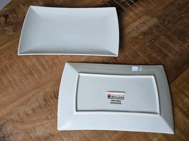12x borden Maxwell & Williams, East meets West, Huis en Inrichting, Keuken | Servies, Zo goed als nieuw, Bord(en), Overige stijlen