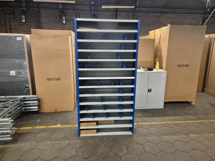 Vakkenkast schottenkast verdeelkast magazijnkast nieuw 2x, Doe-het-zelf en Verbouw, Overige Doe-het-zelf en Verbouw, Nieuw, Ophalen